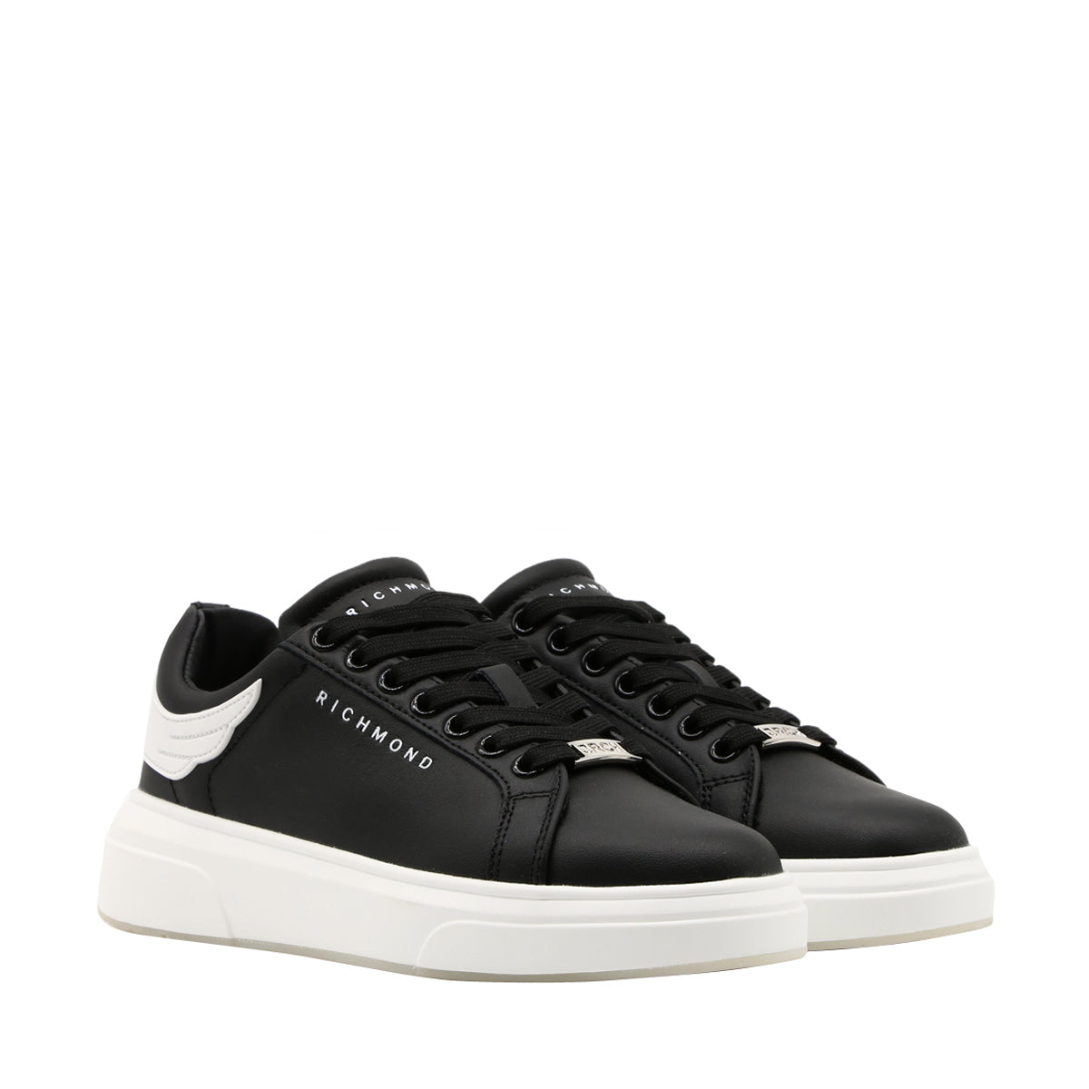 John Richmond Sneakers Leather Bianca