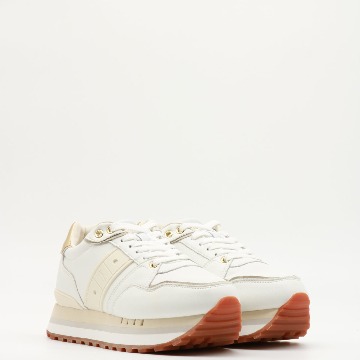 John Richmond Sneakers Leather Bianca