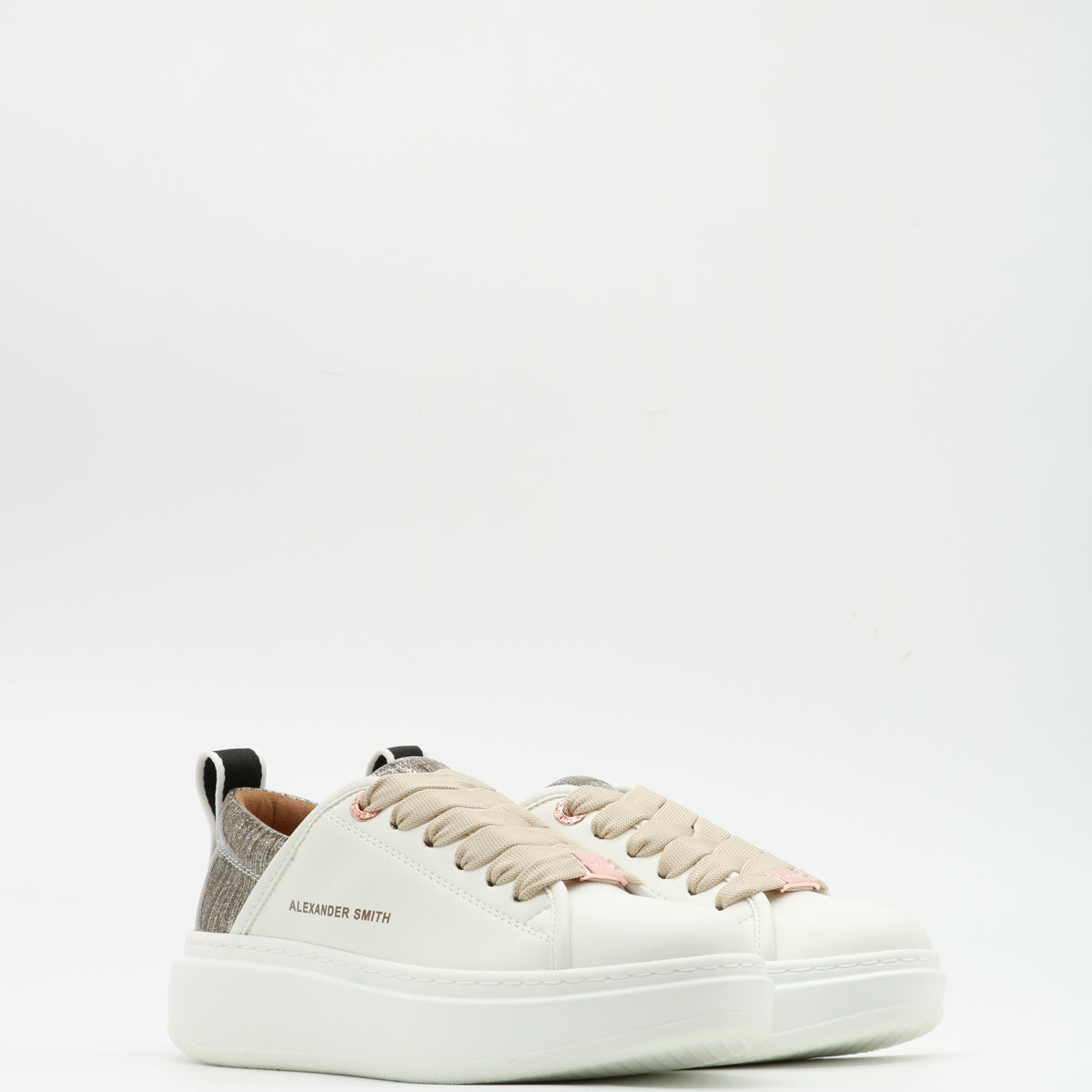 John Richmond Sneakers Leather Bianca