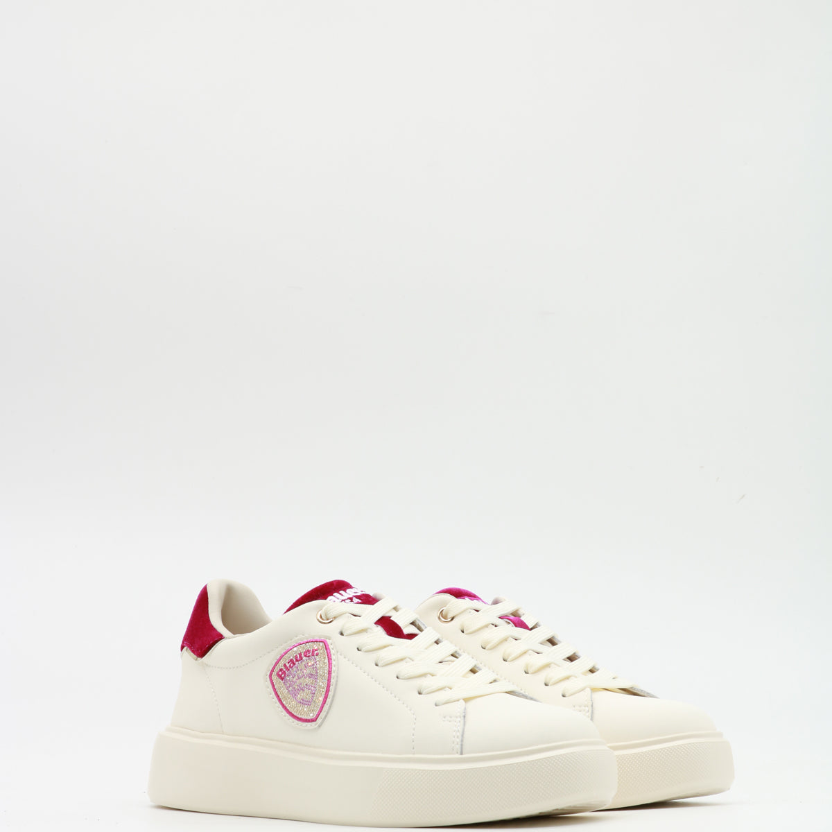 John Richmond Sneakers Leather Bianca