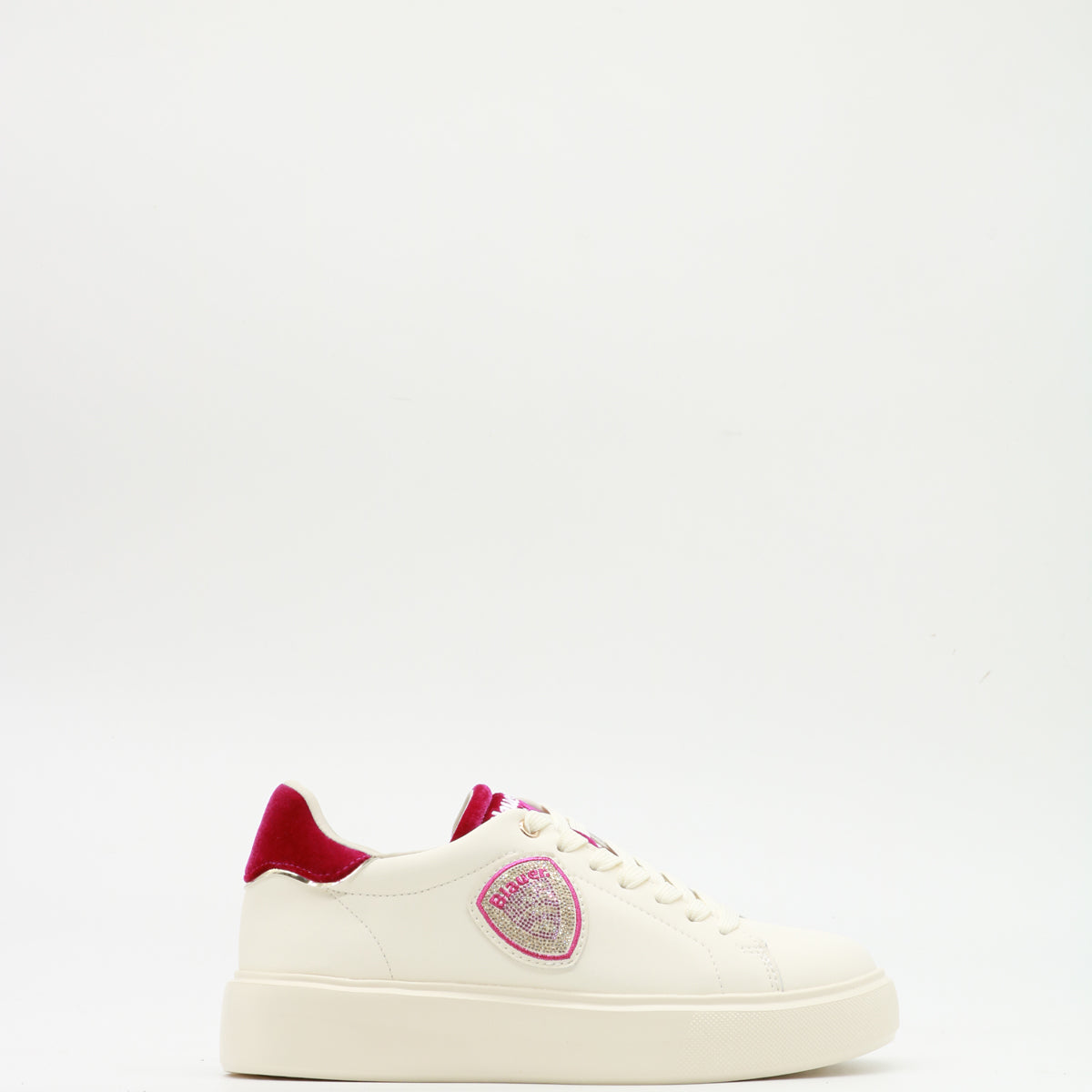 John Richmond Sneakers Leather Bianca