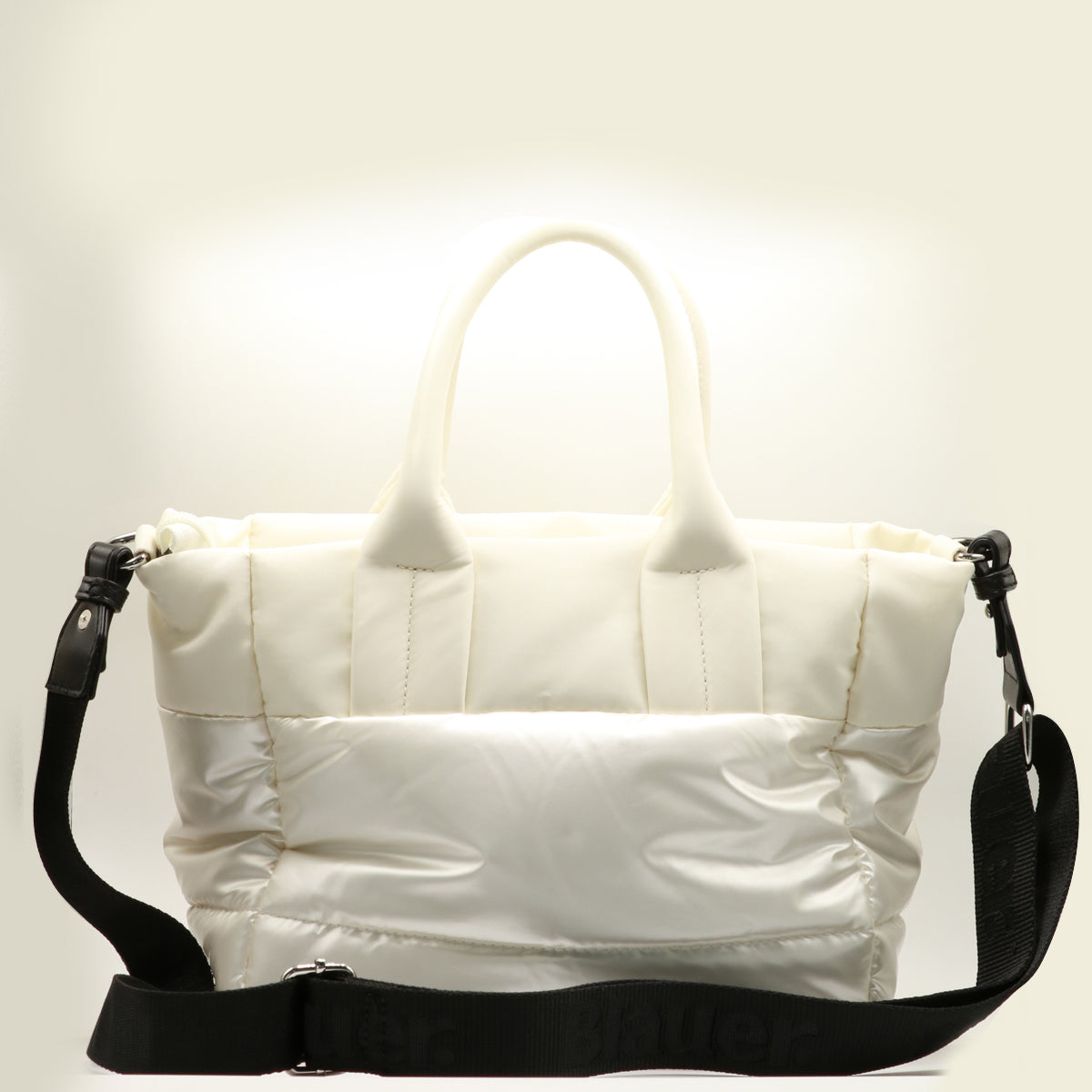 Blauer Borsa a Mano White