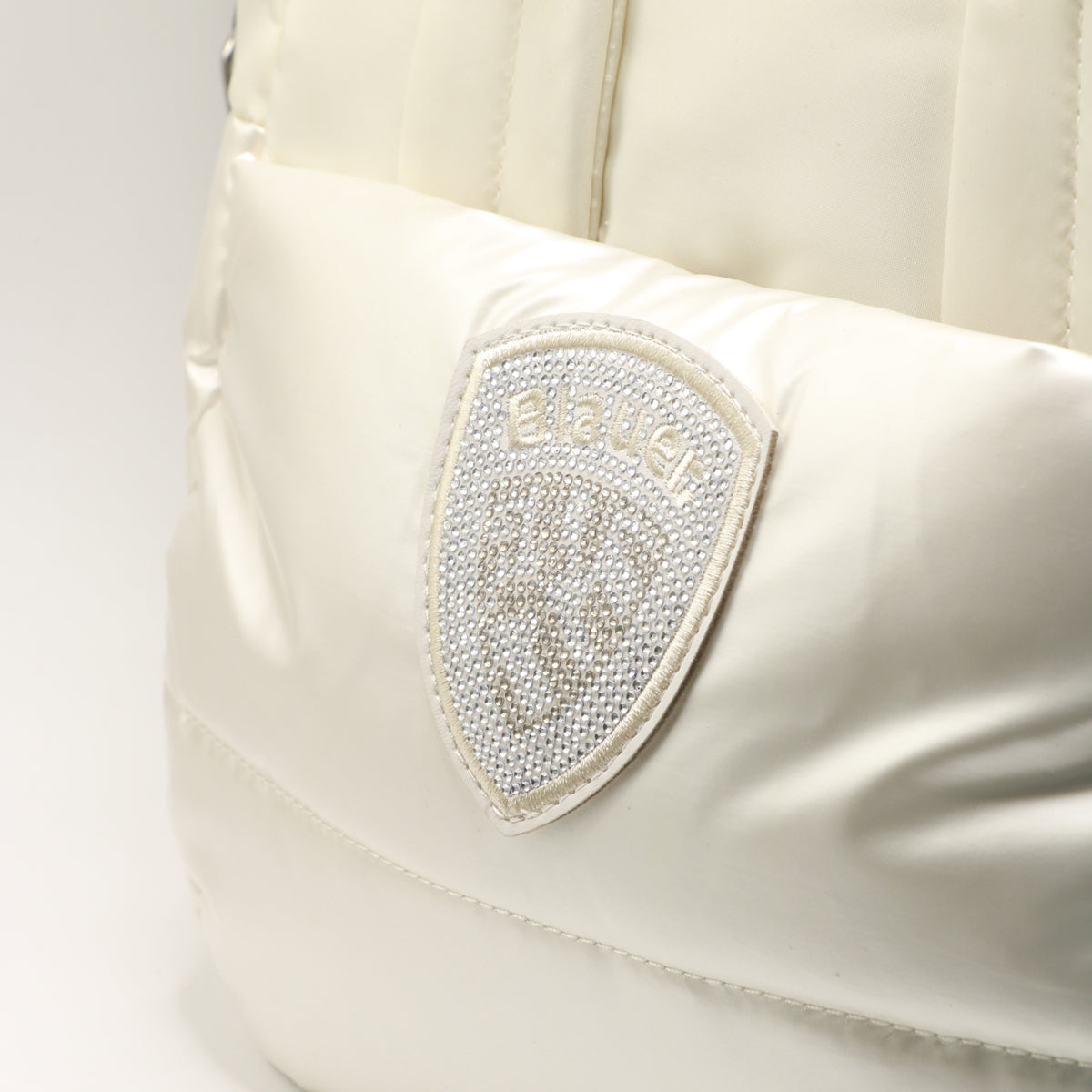 Blauer Borsa a Mano White