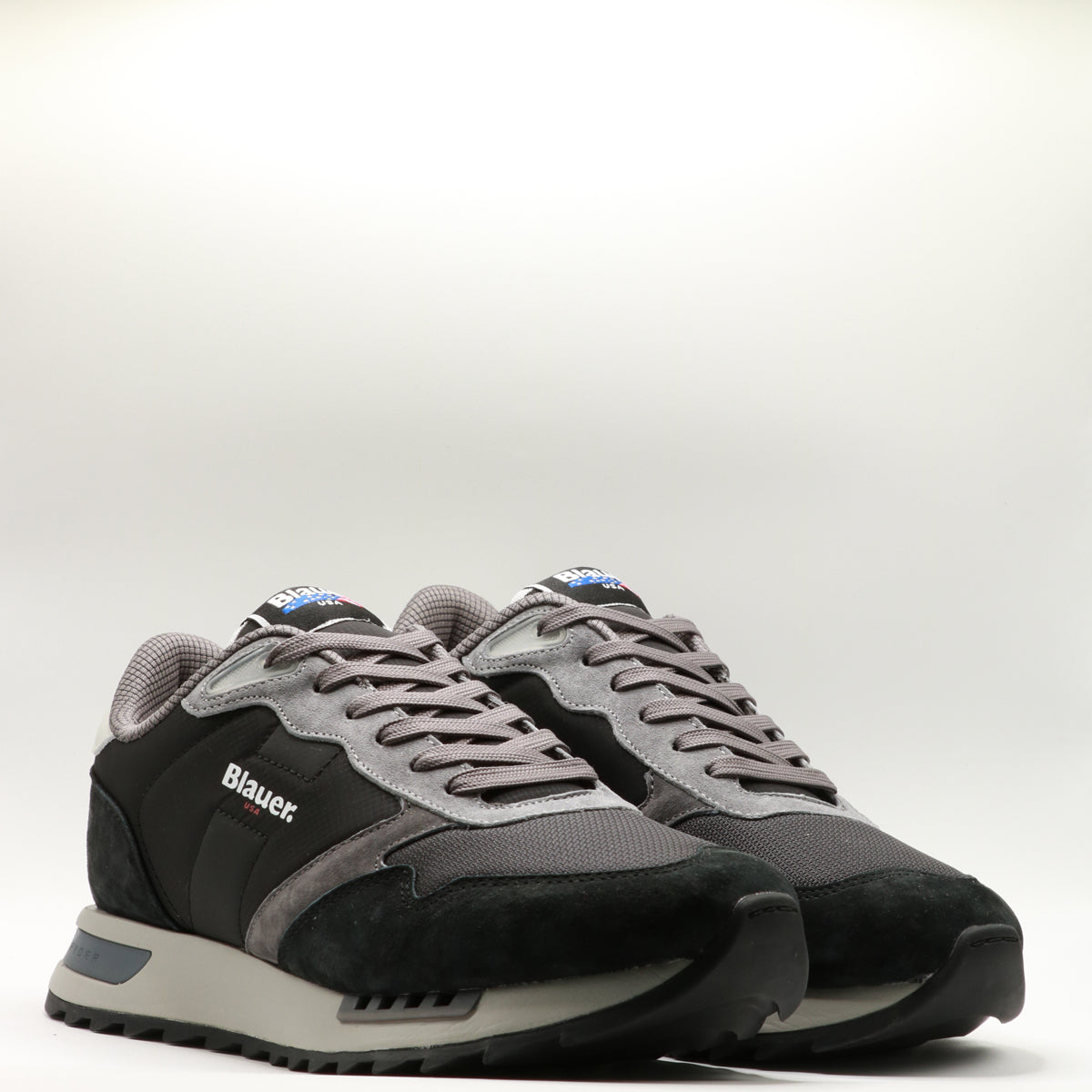 Blauer Sneakers Black/Grey