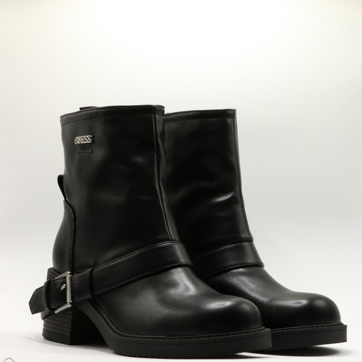 Guess Stivale Pelle Nero