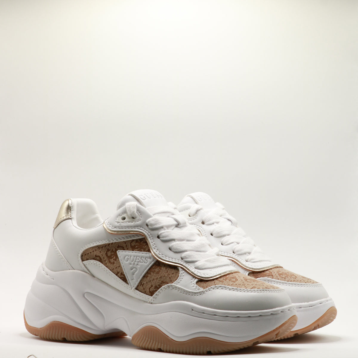 John Richmond Sneakers Leather Bianca