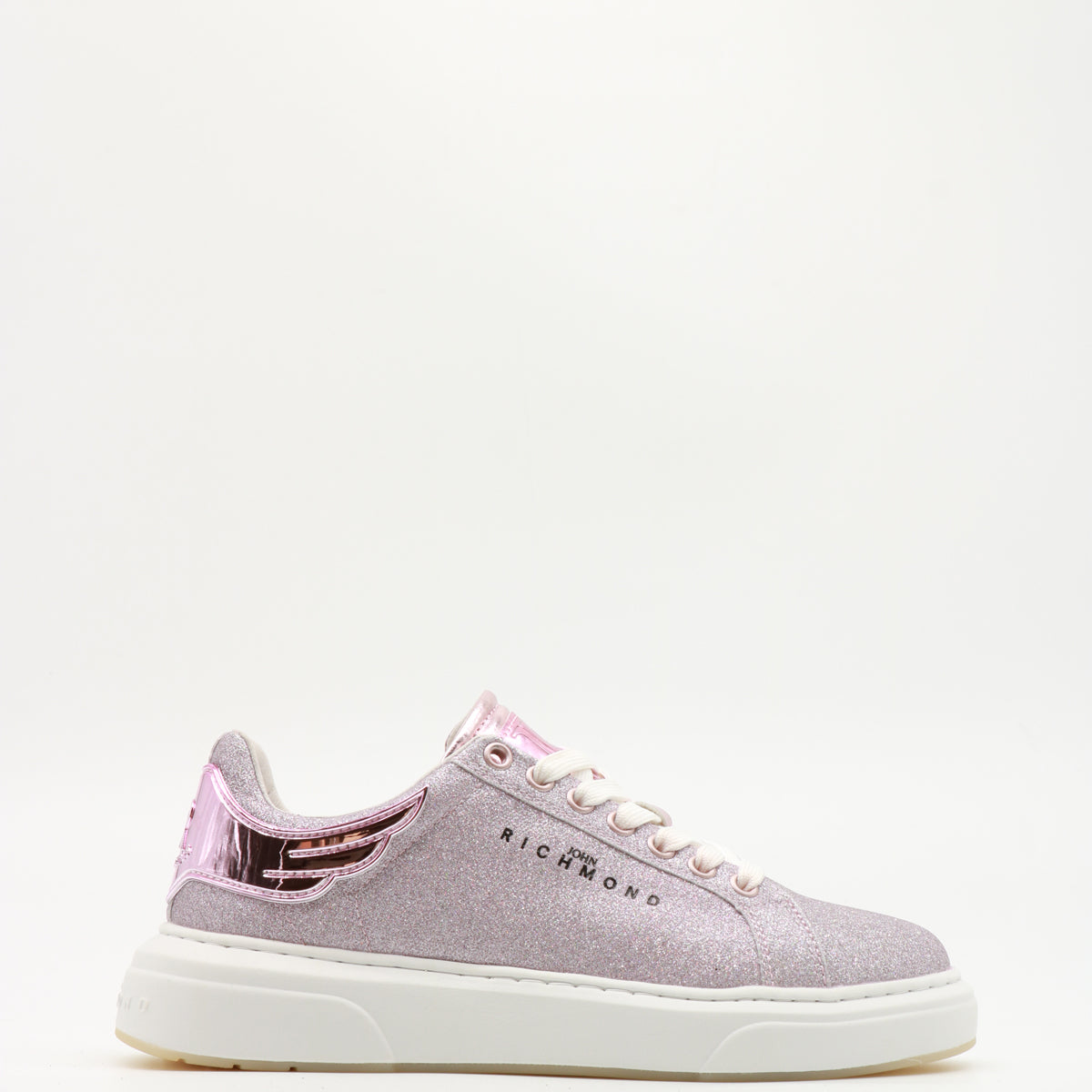 John Richmond Sneakers Leather Bianca