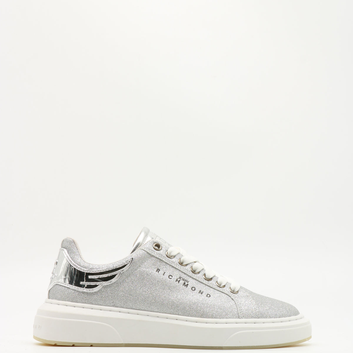 John Richmond Sneakers Leather Bianca