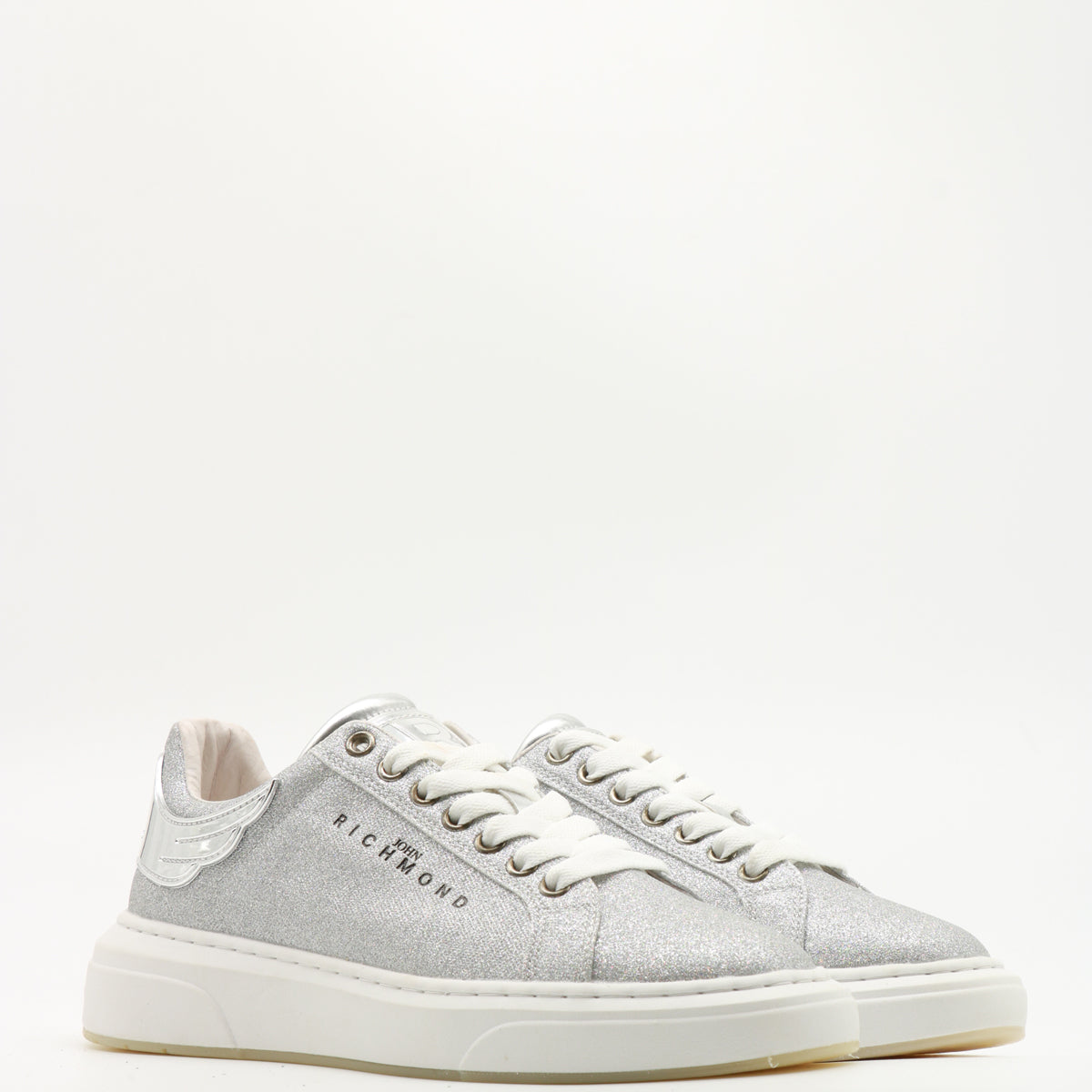John Richmond Sneakers Leather Bianca