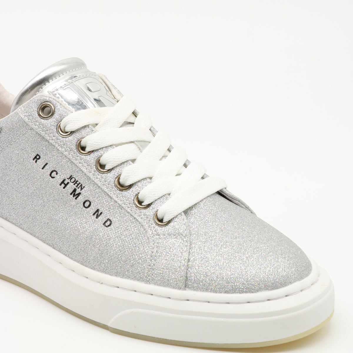 John Richmond Sneakers Leather Bianca