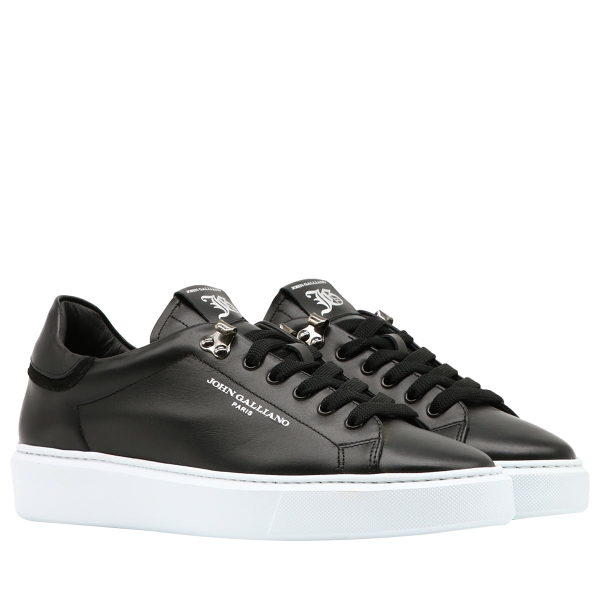 John Richmond Sneakers Leather Bianca