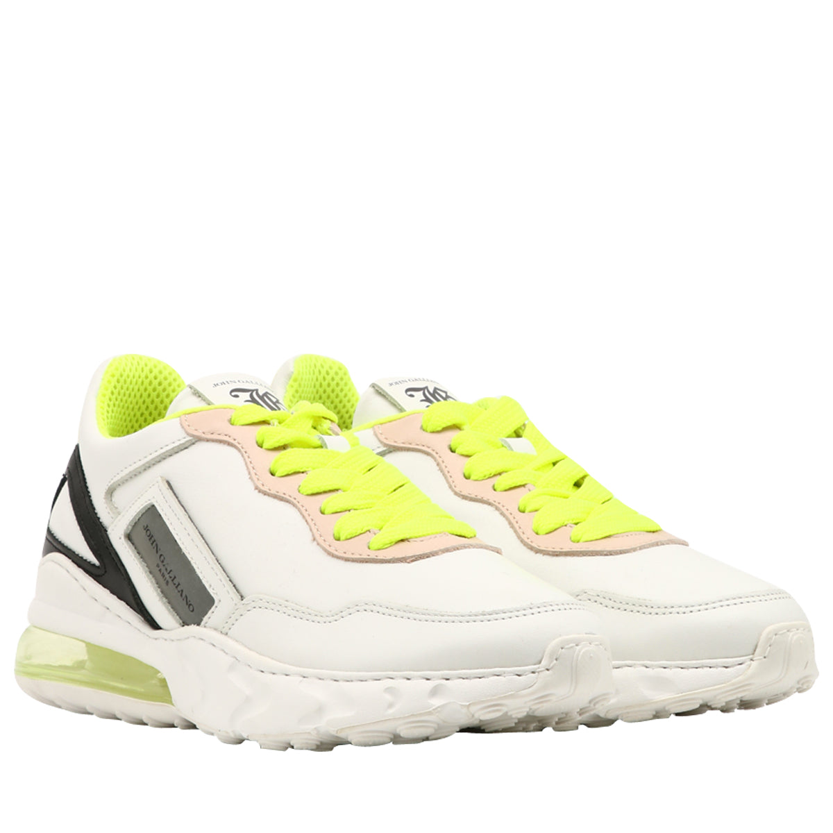 John Richmond Sneakers Leather Bianca