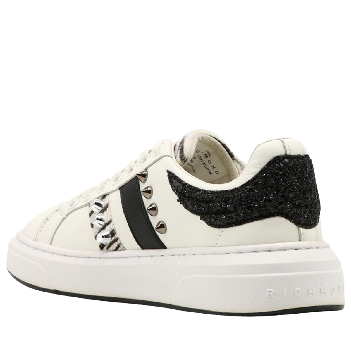 John Richmond Sneakers Leather Bianca