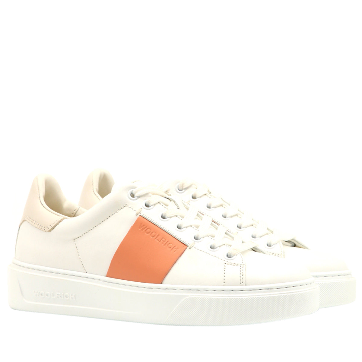 John Richmond Sneakers Leather Bianca