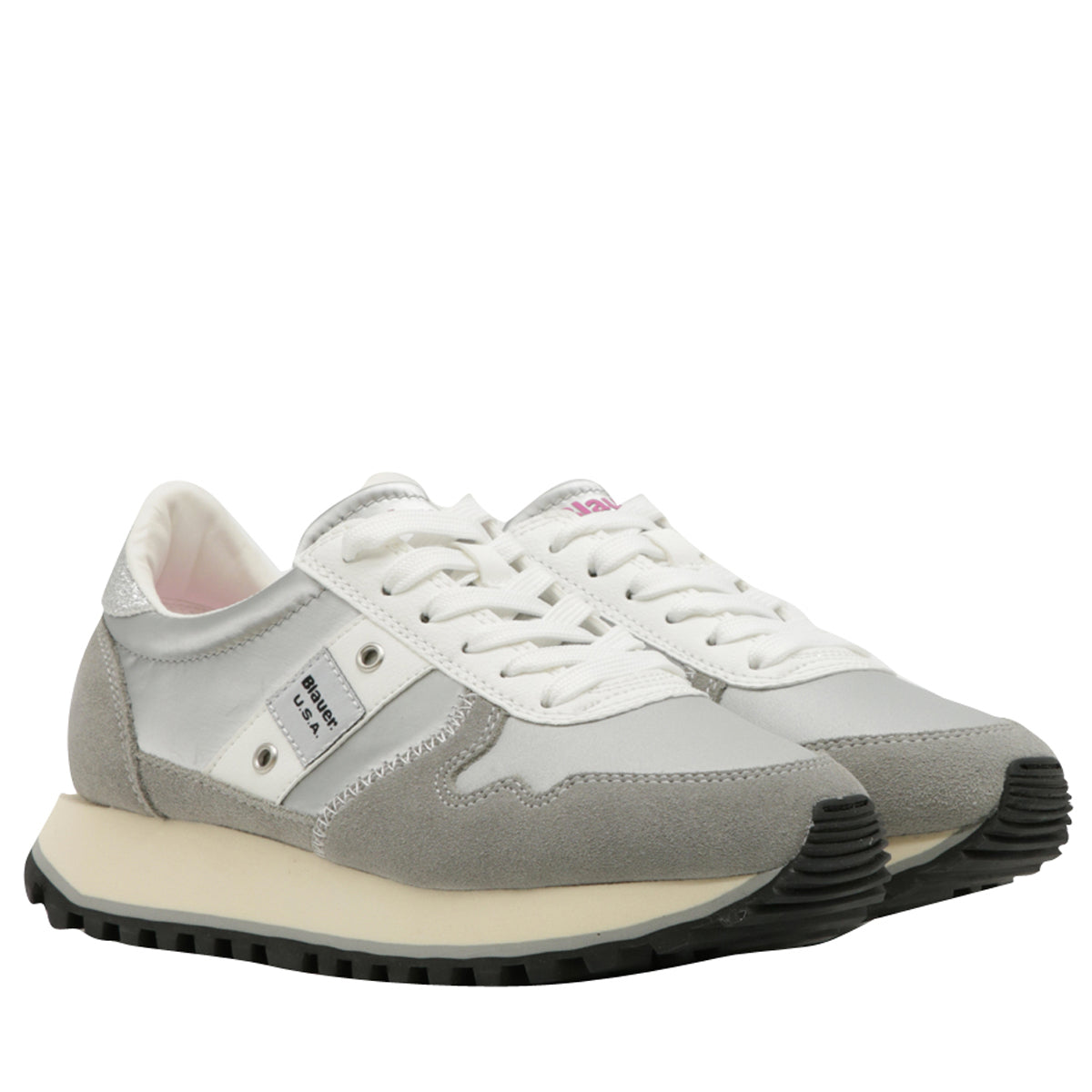 John Richmond Sneakers Leather Bianca