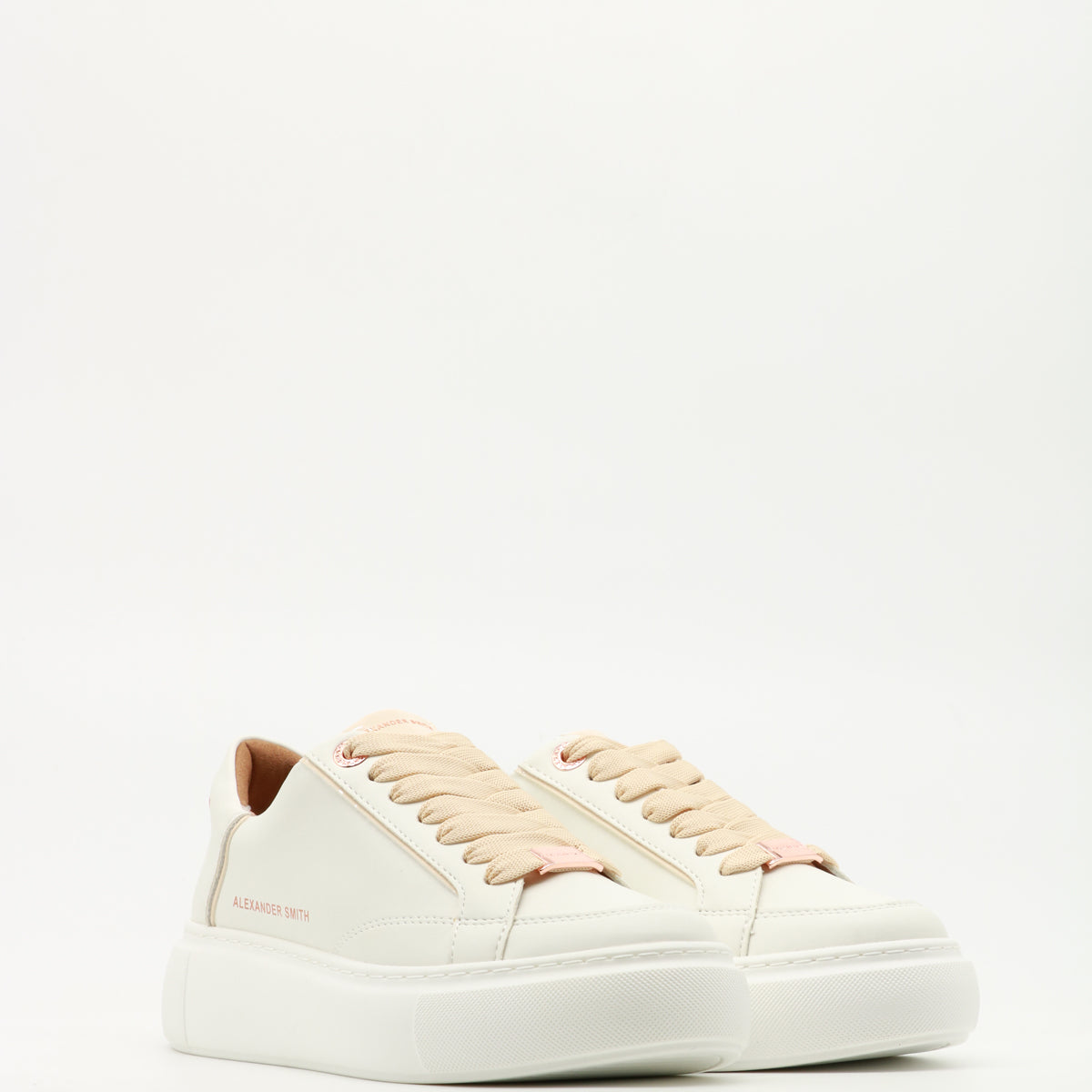 John Richmond Sneakers Leather Bianca