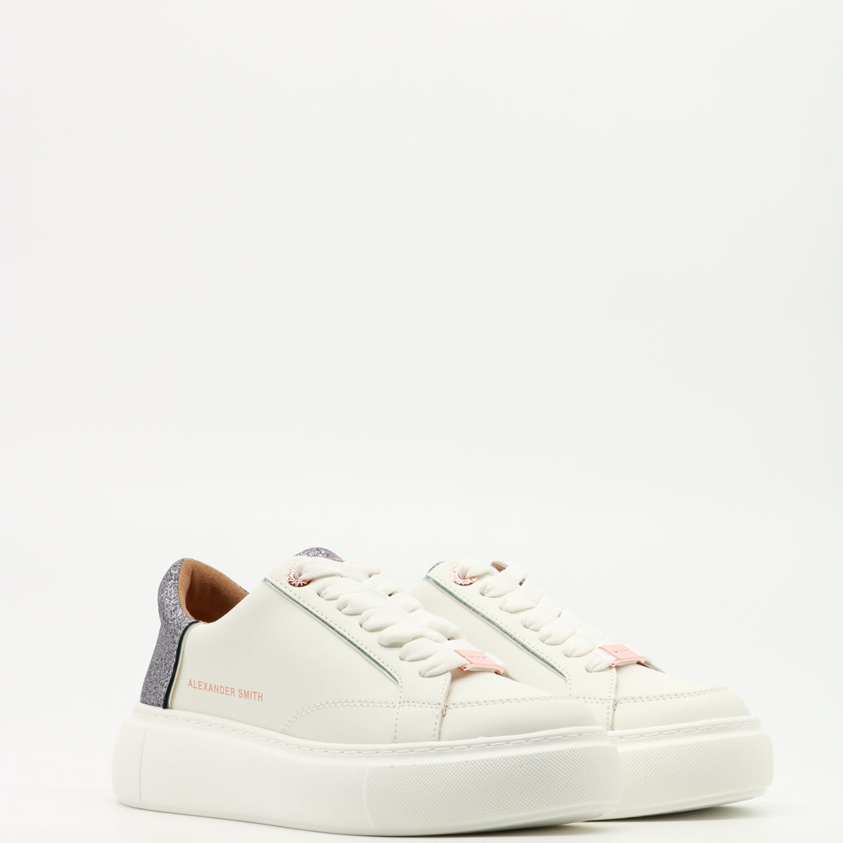 John Richmond Sneakers Leather Bianca