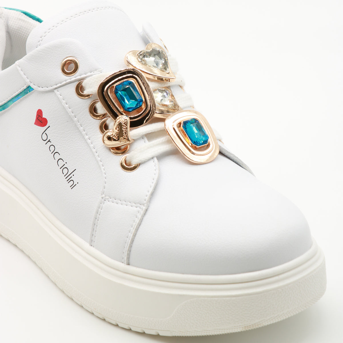 John Richmond Sneakers Leather Bianca