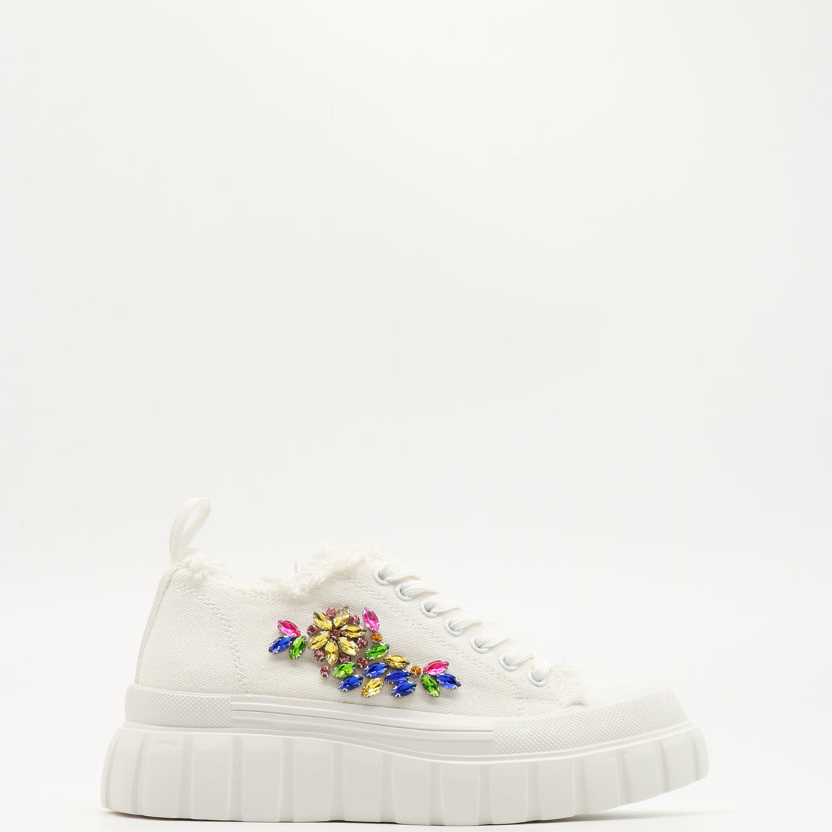John Richmond Sneakers Leather Bianca