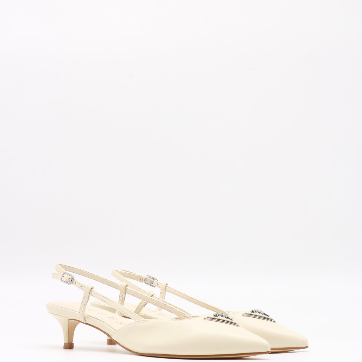 John Richmond Sneakers Leather Bianca