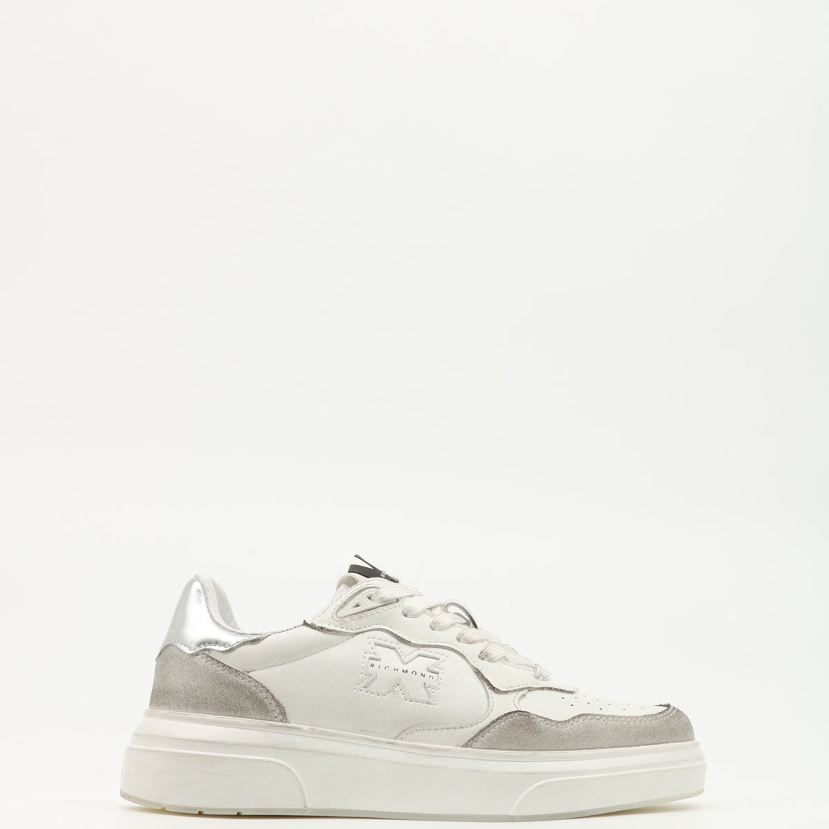 John Richmond Sneakers Leather Bianca