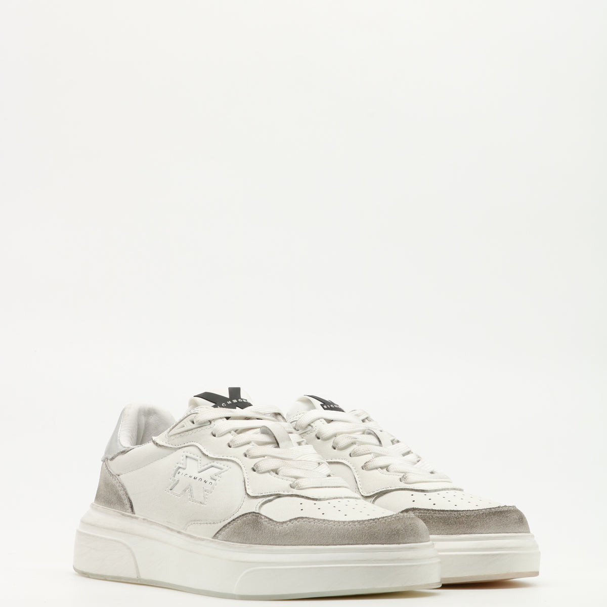John Richmond Sneakers Leather Bianca
