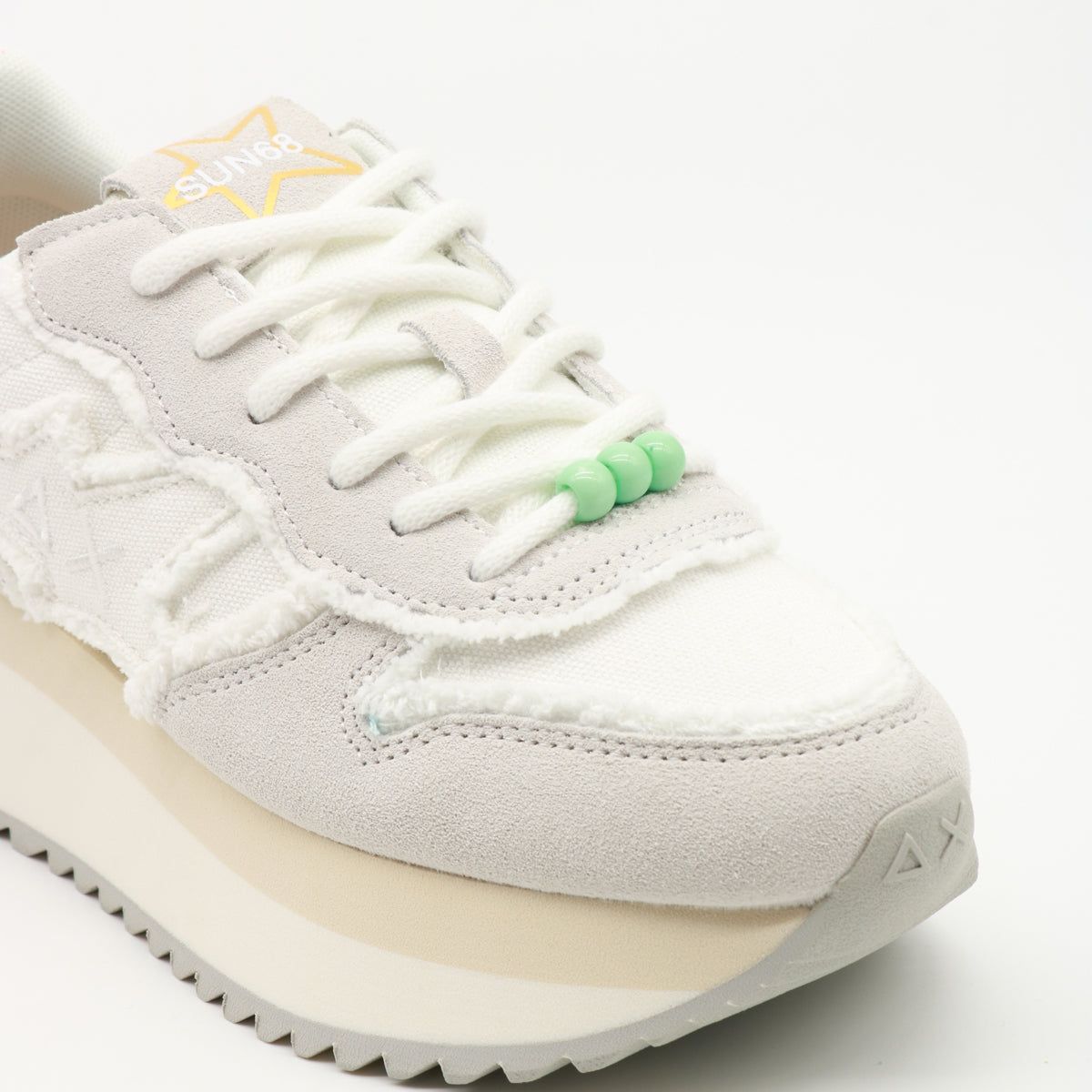 John Richmond Sneakers Leather Bianca