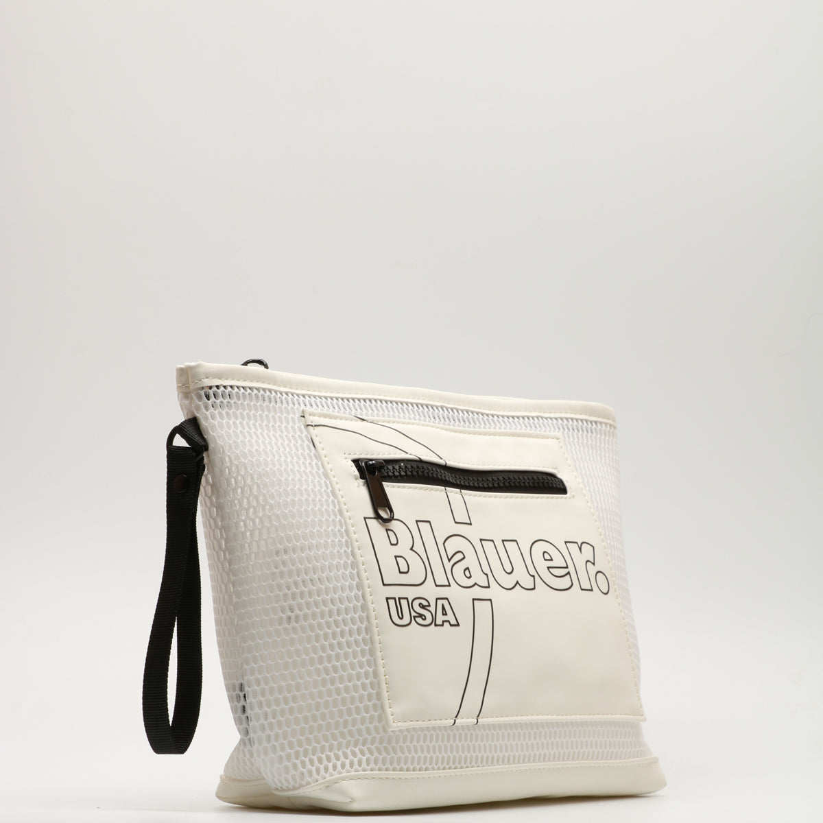 Blauer Pochette White