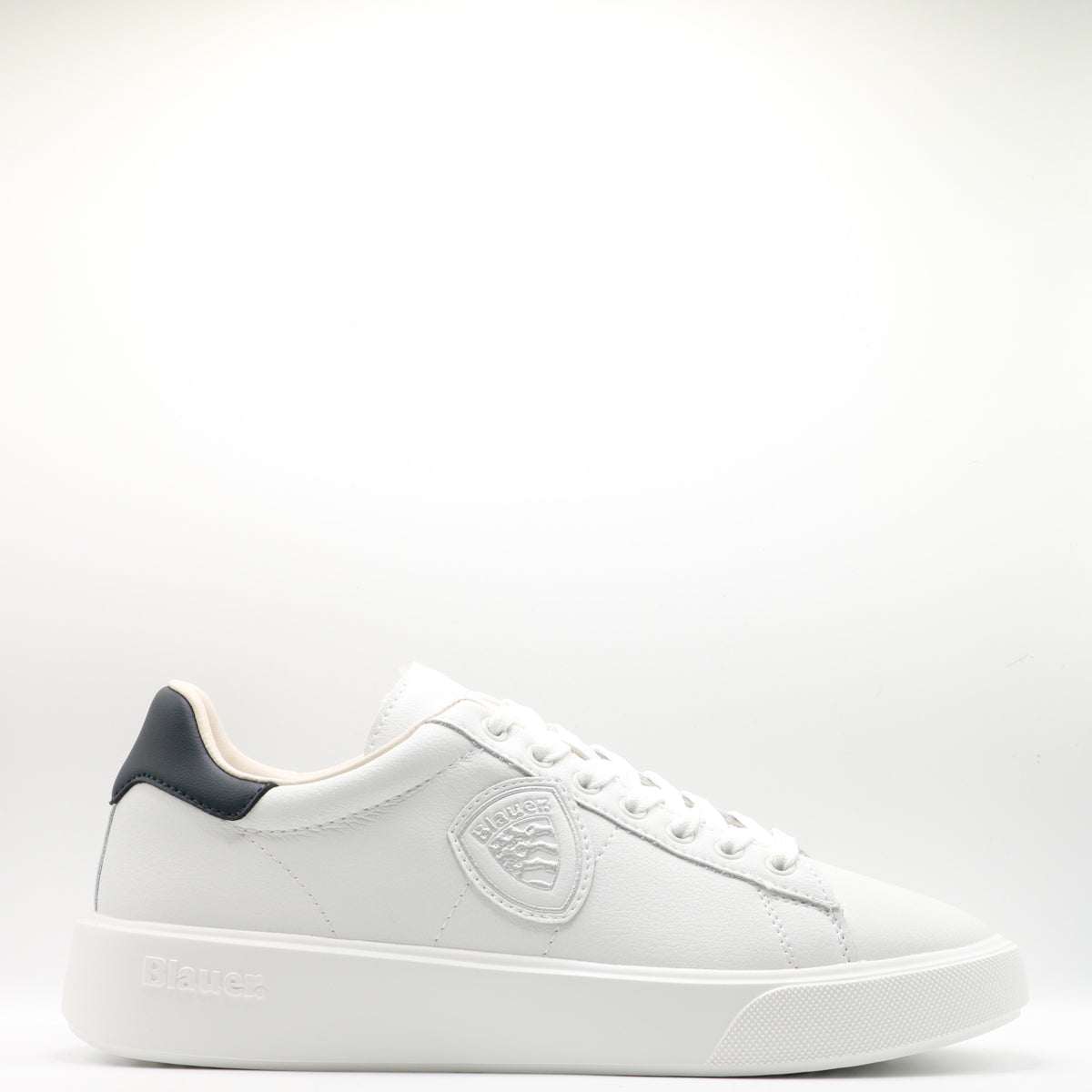 Blauer Sneakers White