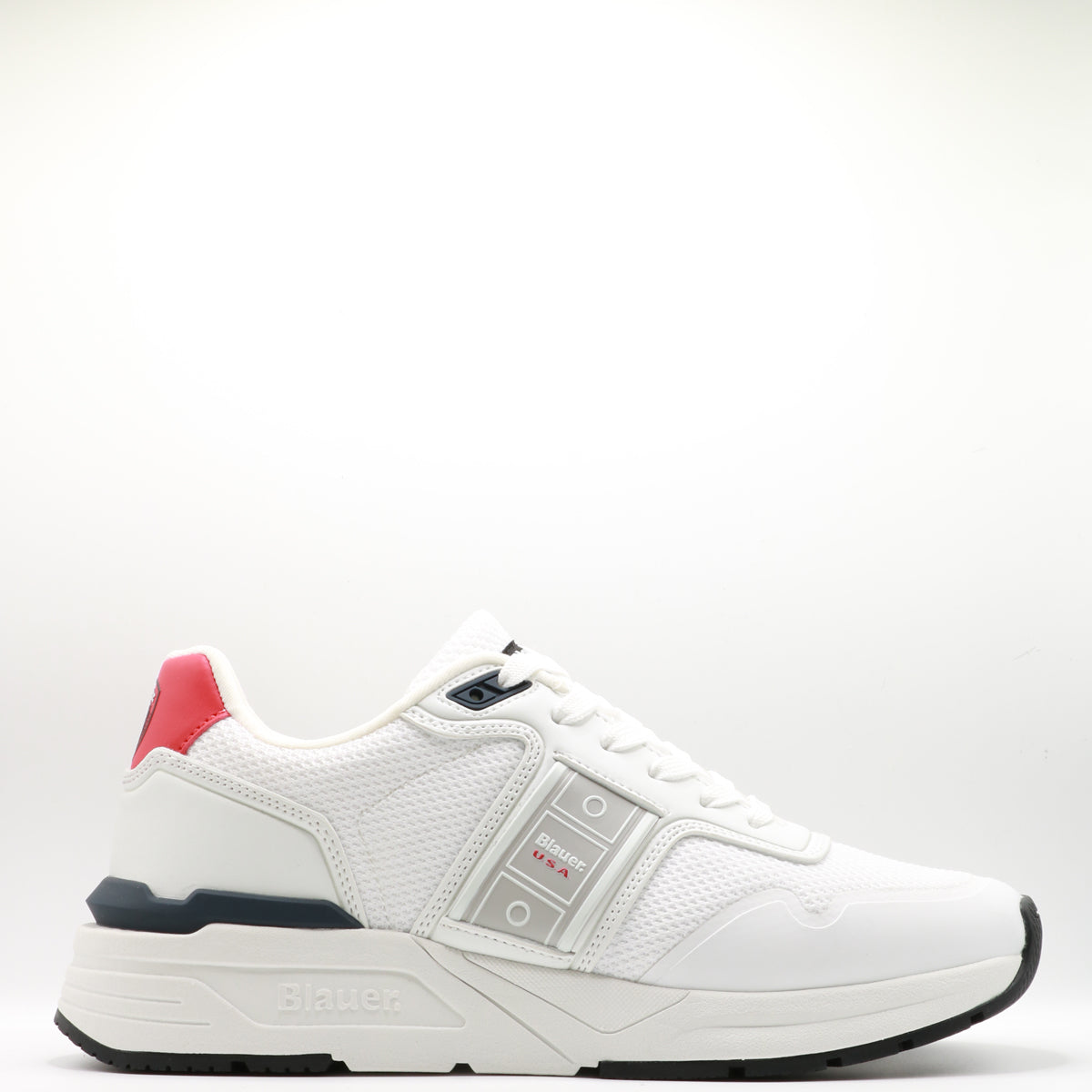 Blauer Sneakers White
