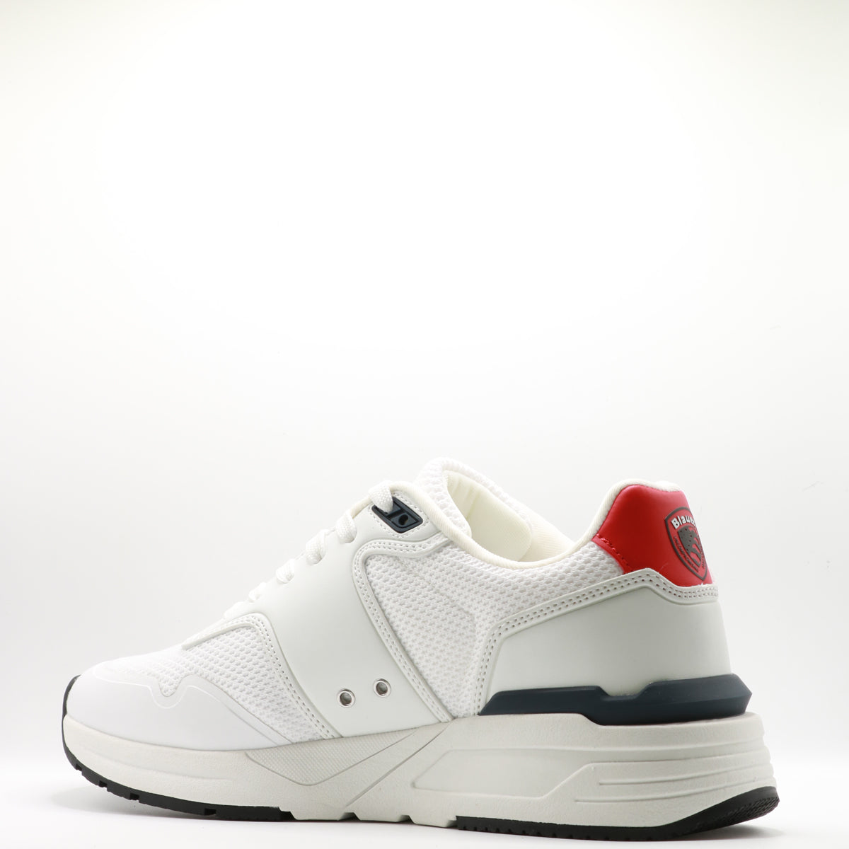 Blauer Sneakers White
