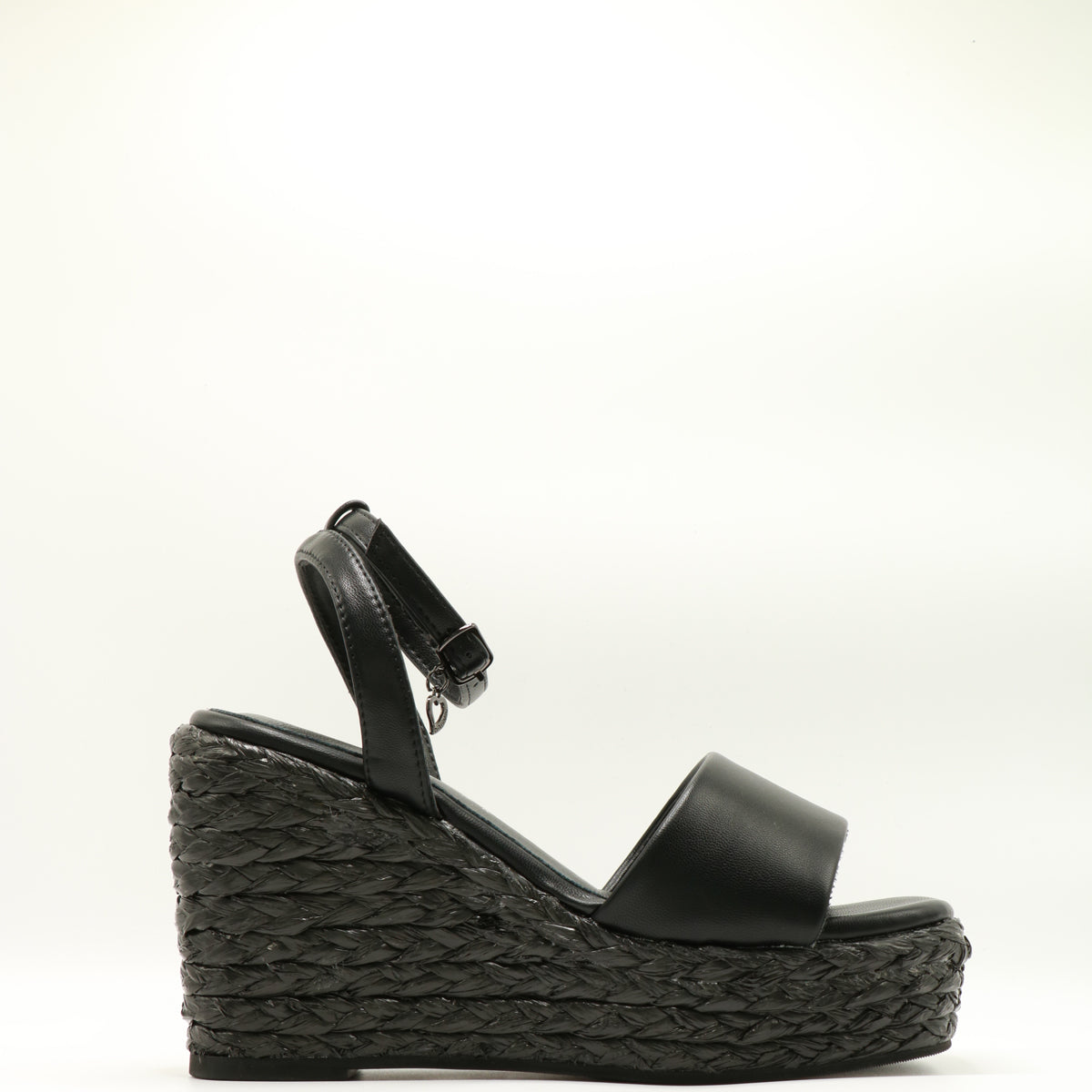Braccialini Sandali Zeppa Black