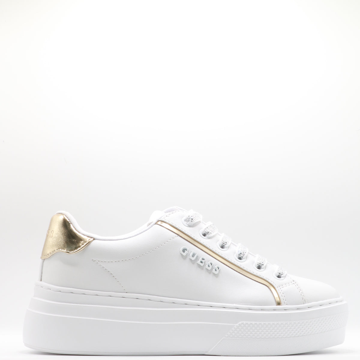 Guess Sneakers Bianco/Platino