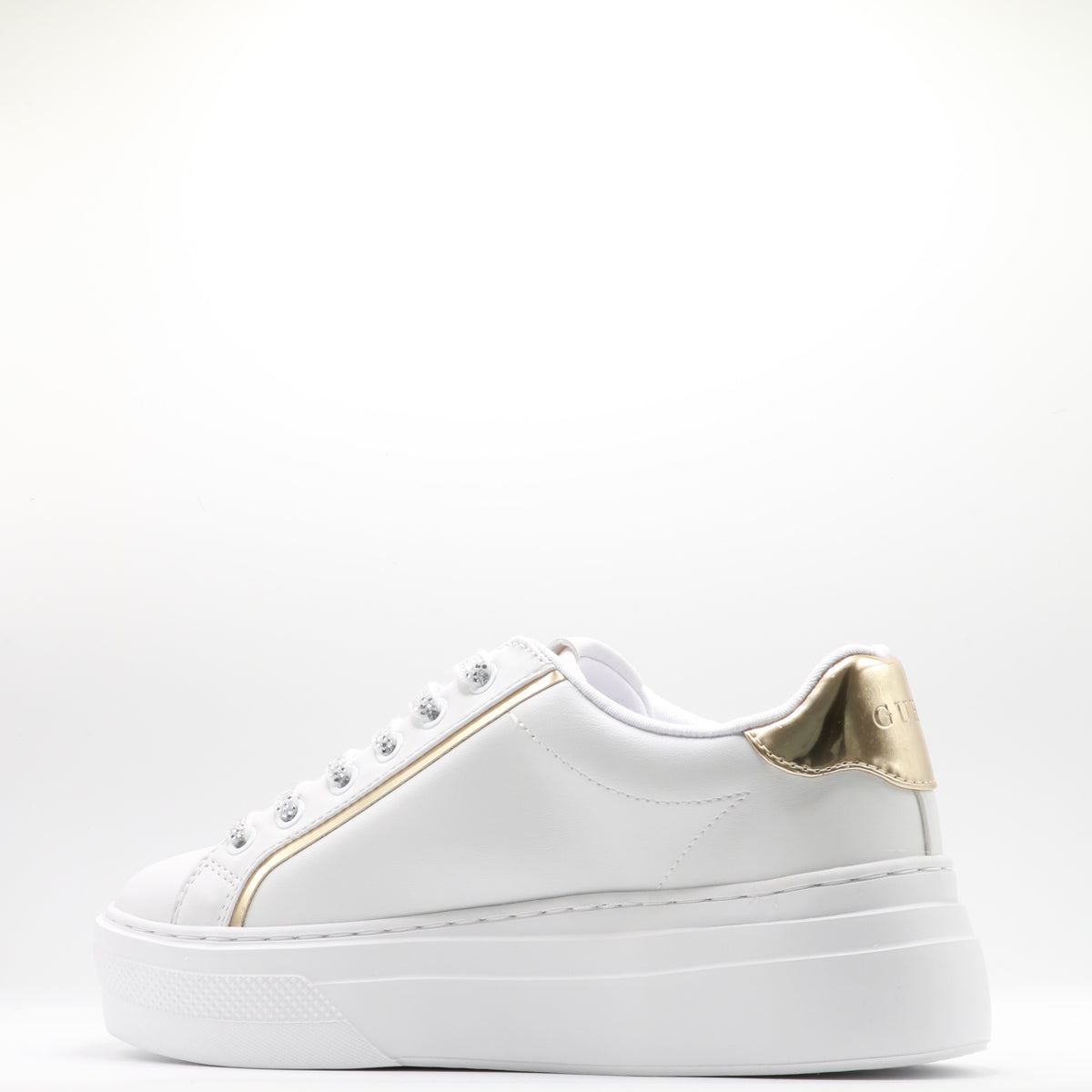 Guess Sneakers Bianco/Platino