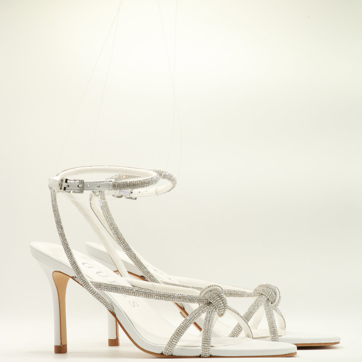 Guess Sandali White Strass