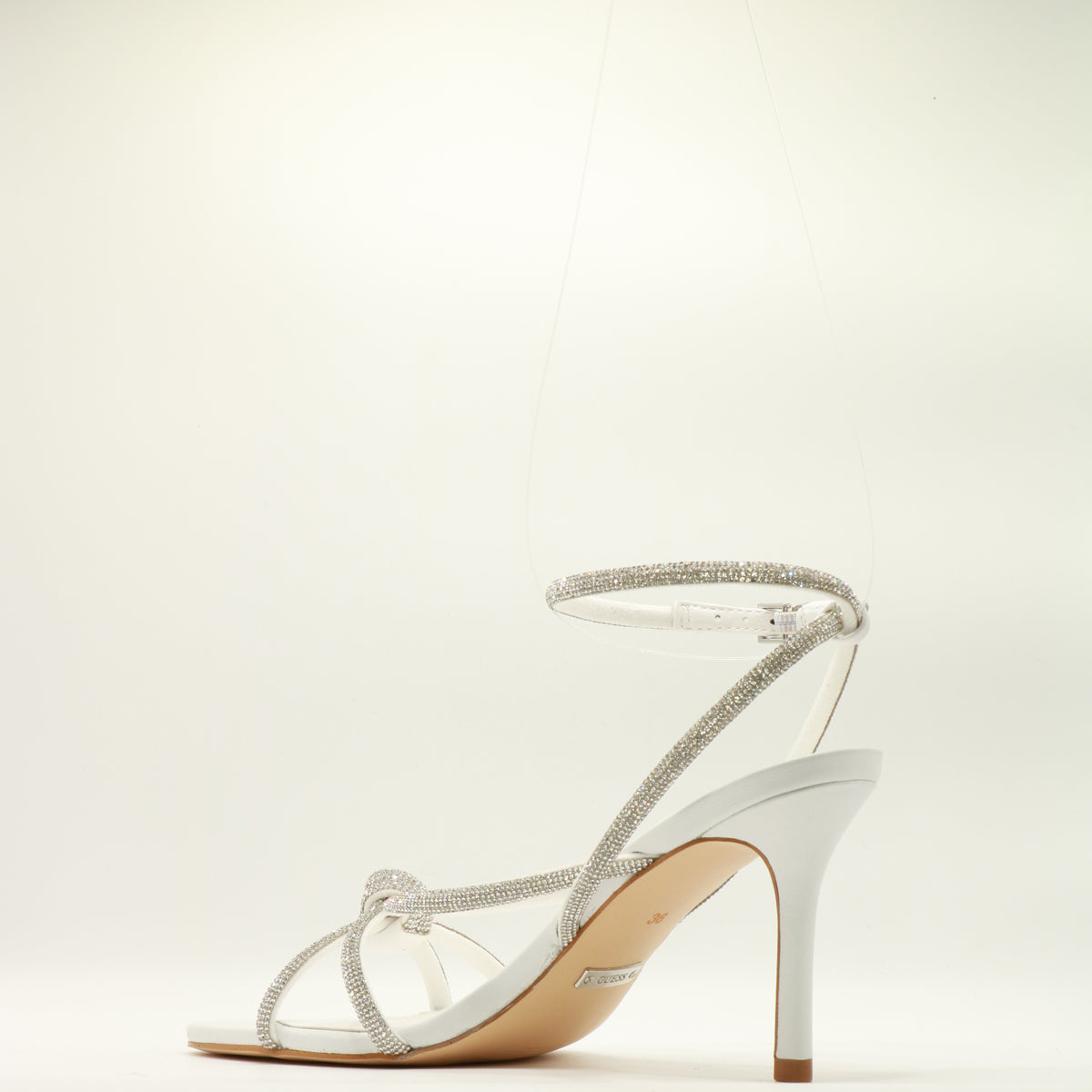 Guess Sandali White Strass