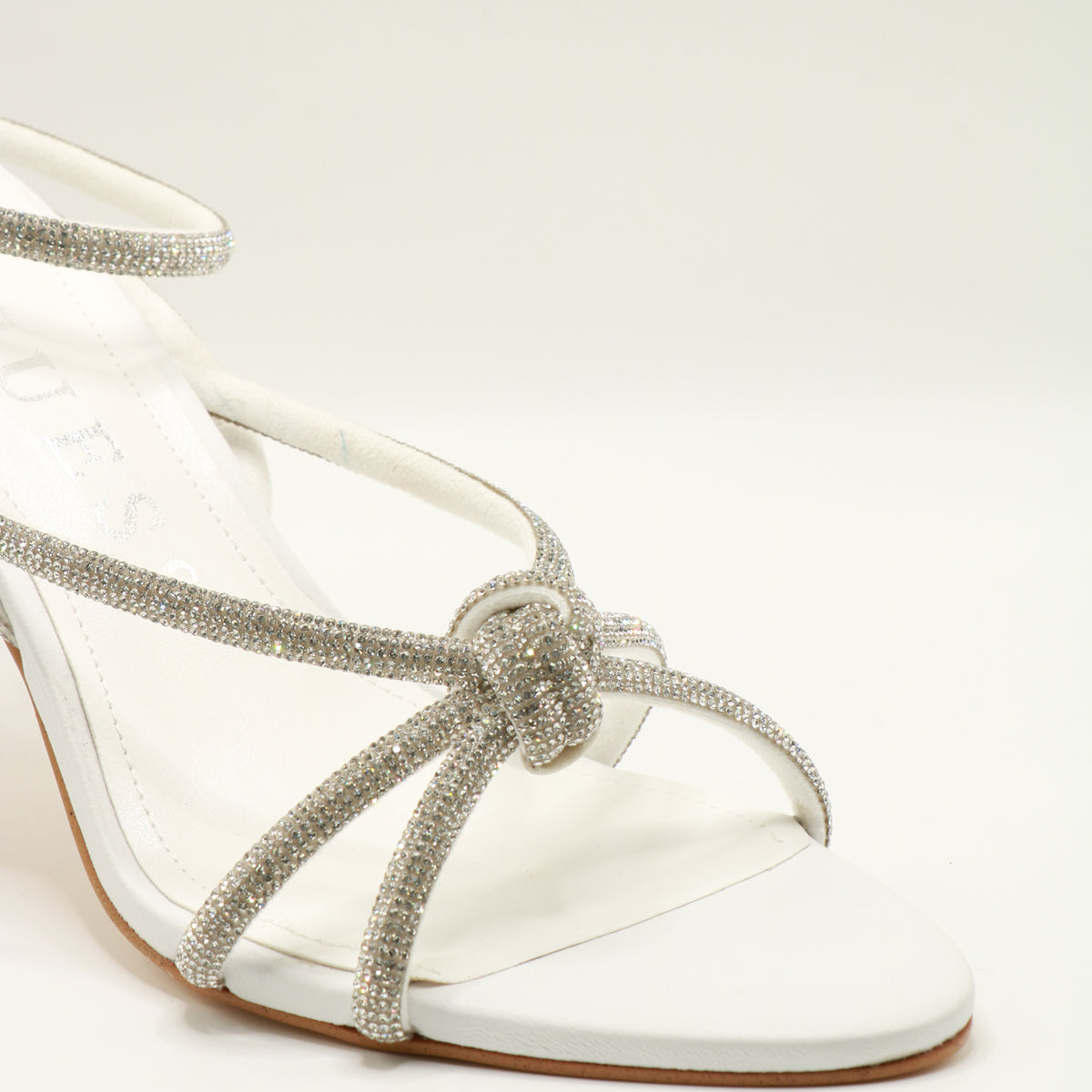 Guess Sandali White Strass