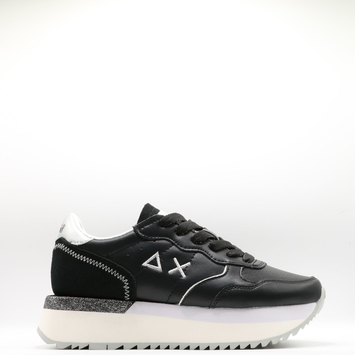 Sun68 Sneakers Nero Leather