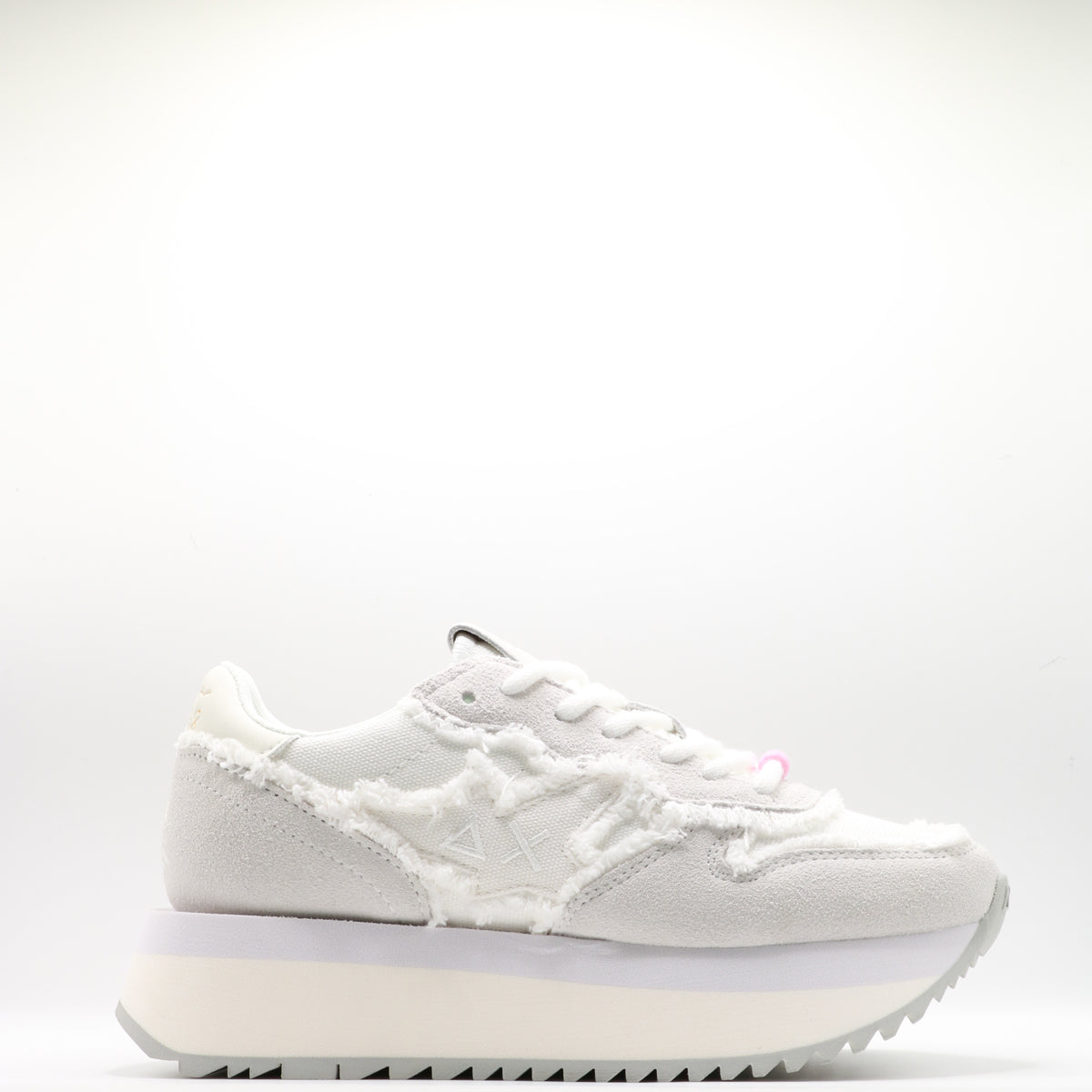 Sun68 Sneakers Bianco Canvas