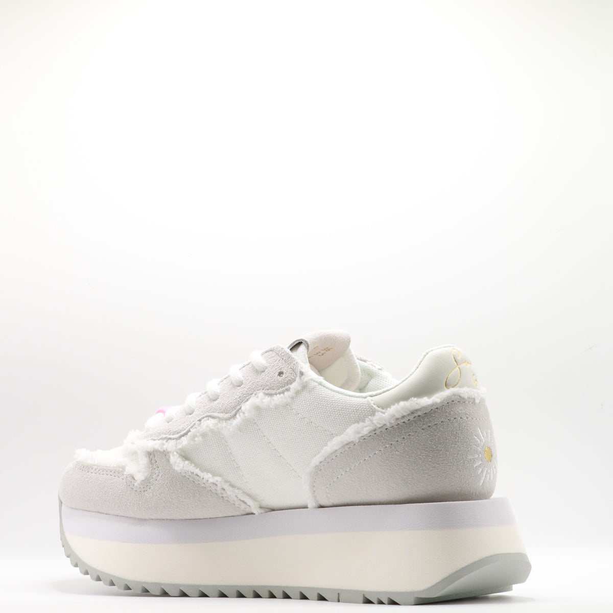 Sun68 Sneakers Bianco Canvas