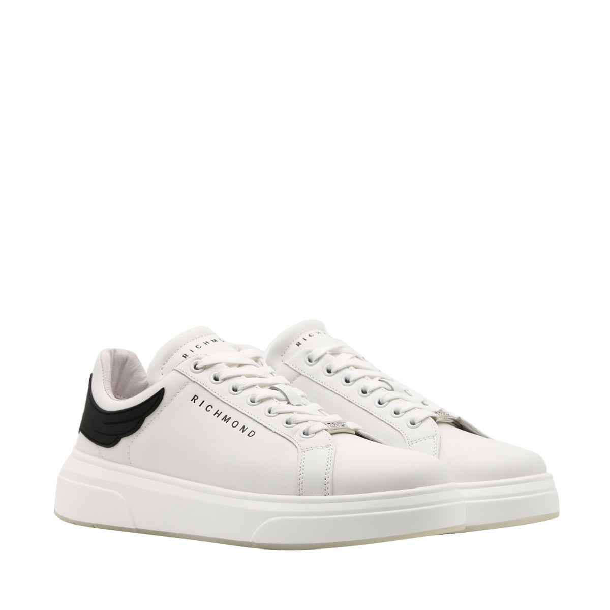 John Richmond Sneakers Leather Bianca