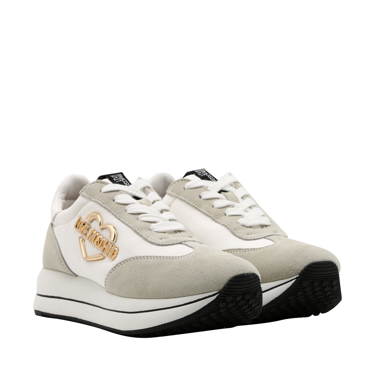 John Richmond Sneakers Leather Bianca
