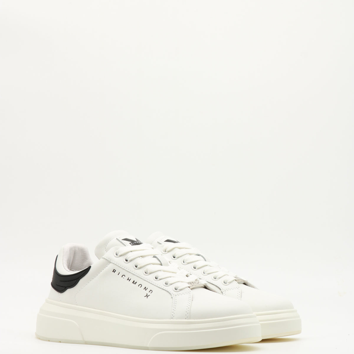 John Richmond Sneakers Leather Bianca