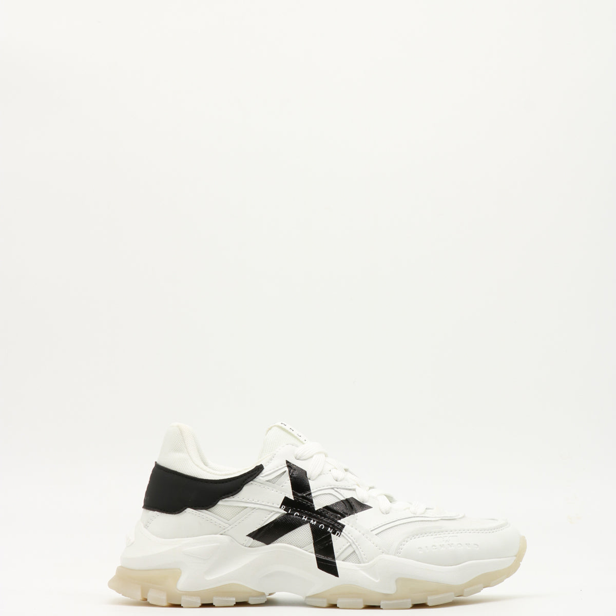 John Richmond Sneakers Leather Bianca