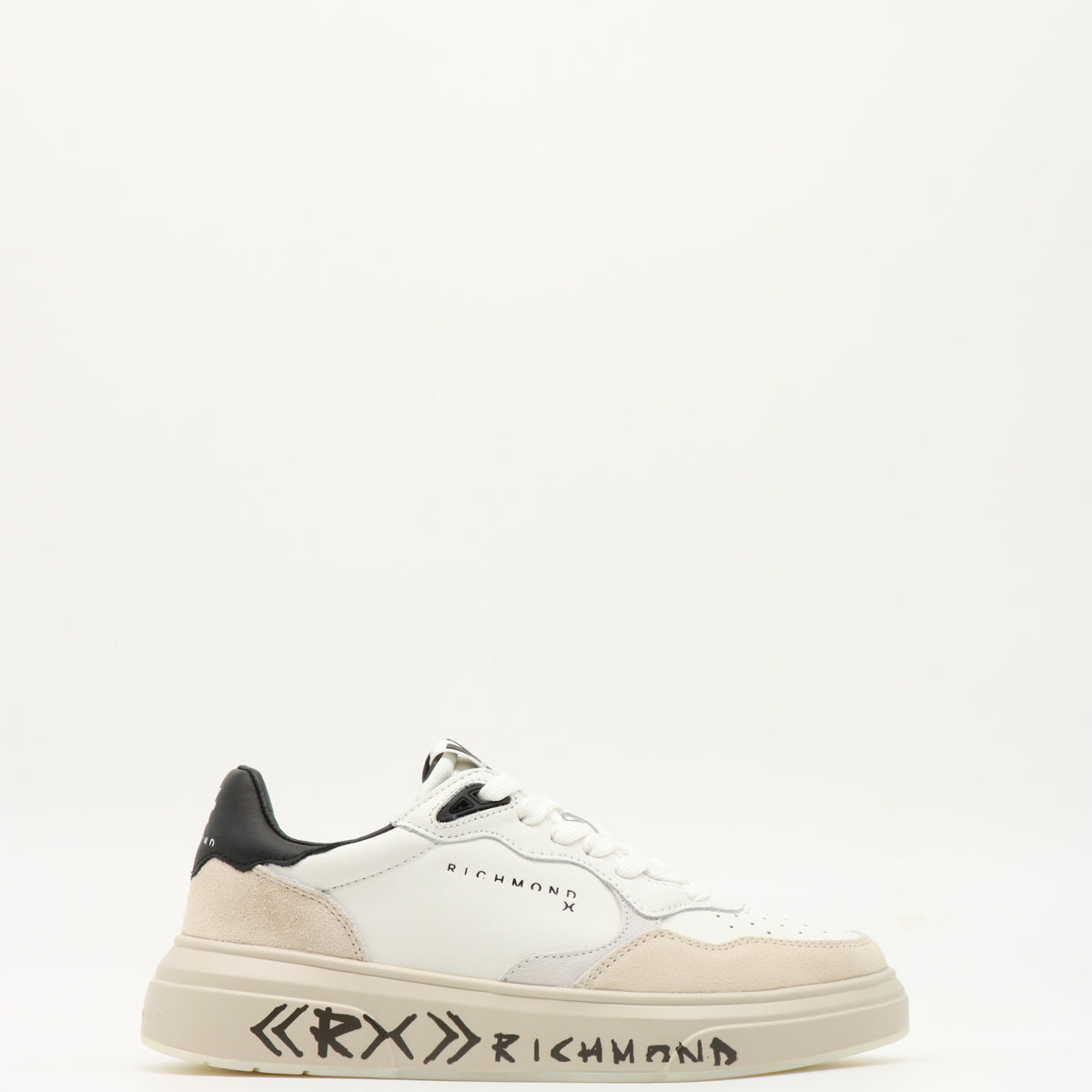 John Richmond Sneakers Leather Bianca