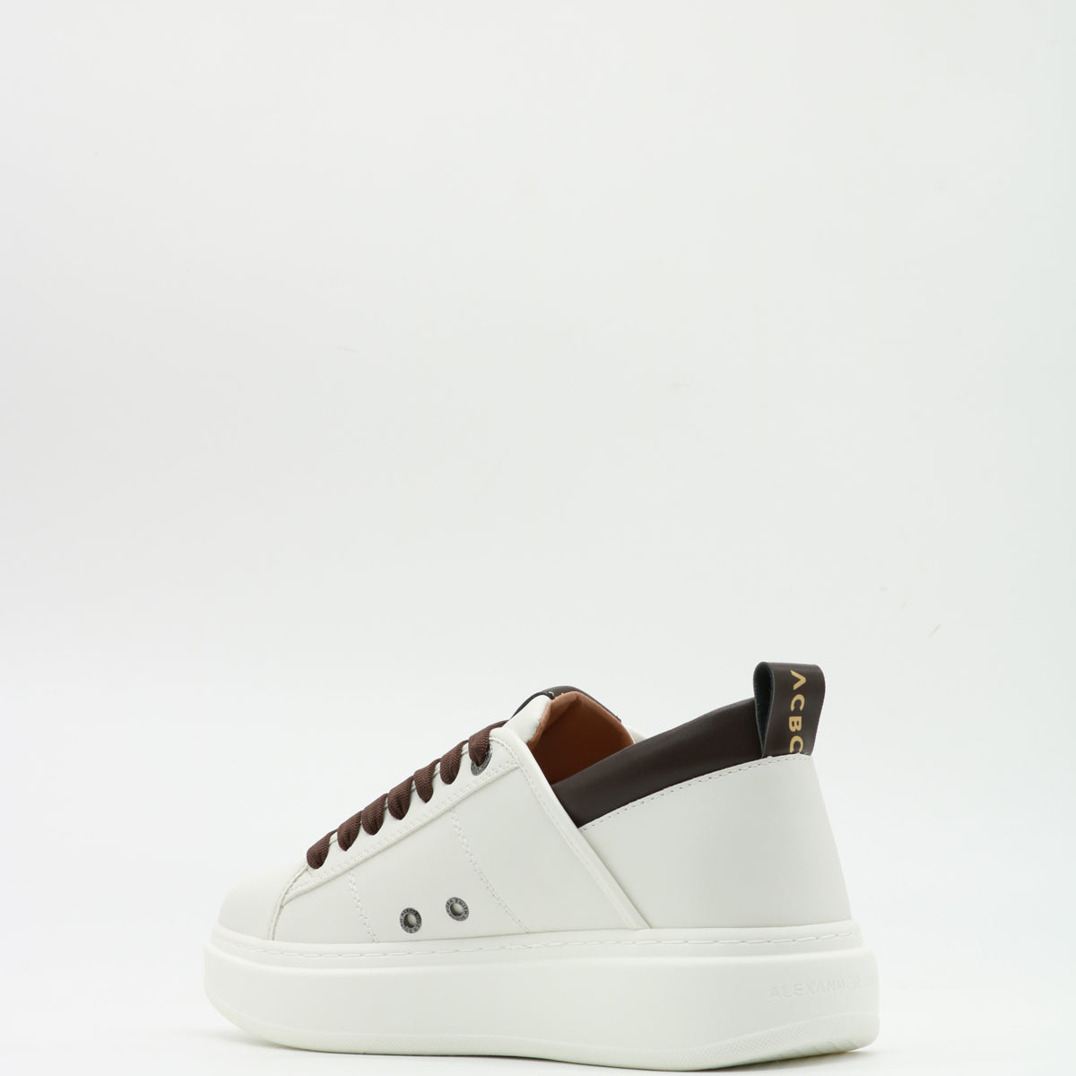 Alexander Smith Sneakers White Cognac