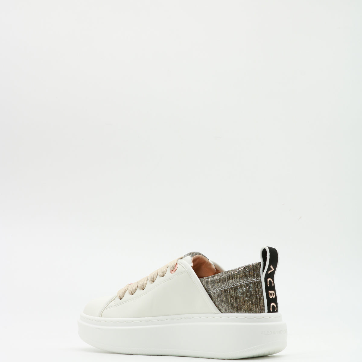 Alexander Smith Sneakers White Glod