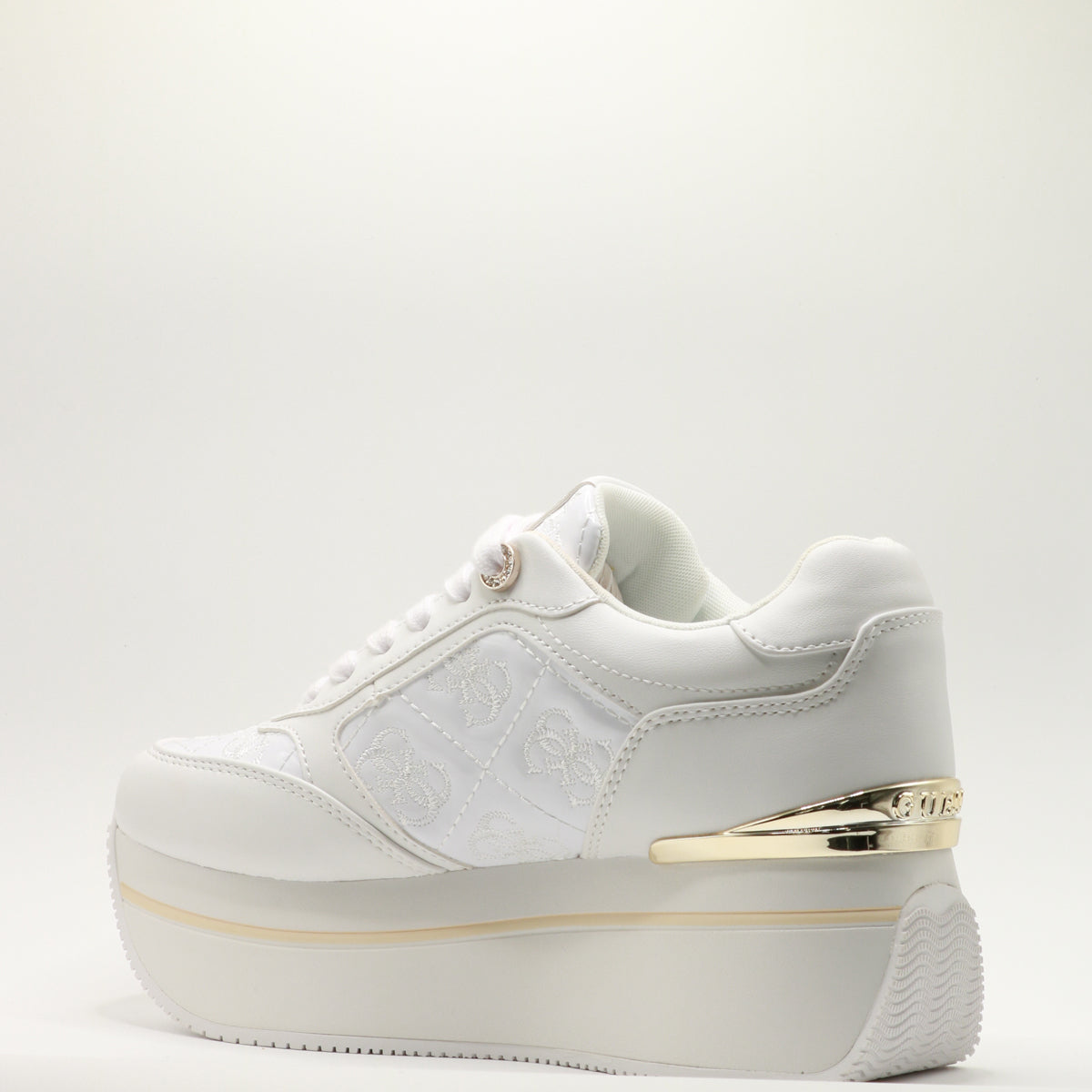 John Richmond Sneakers Leather Bianca