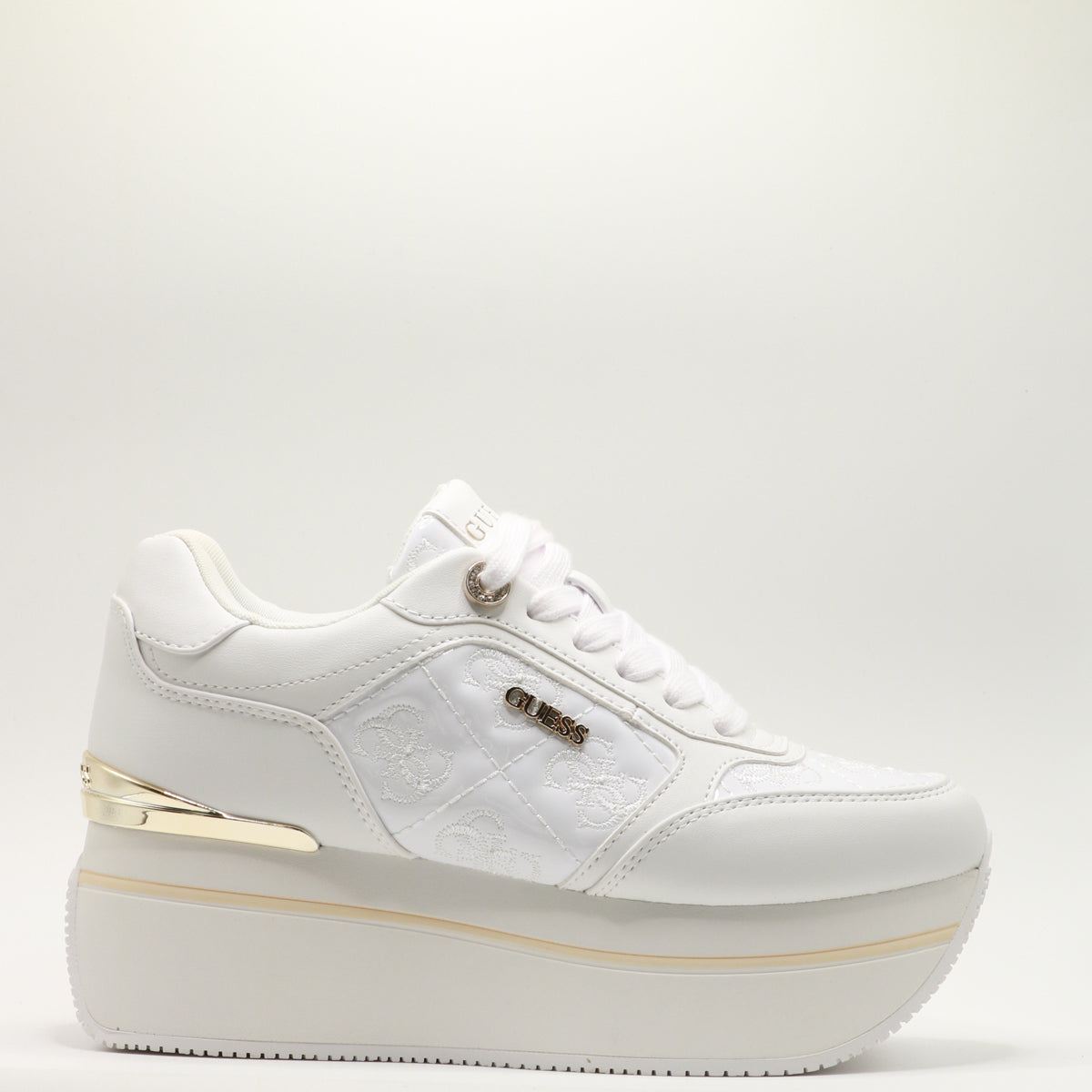 John Richmond Sneakers Leather Bianca