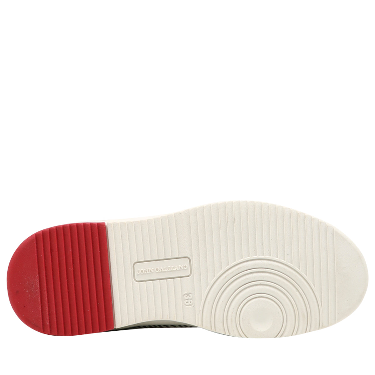 John Richmond Sneakers Leather Bianca